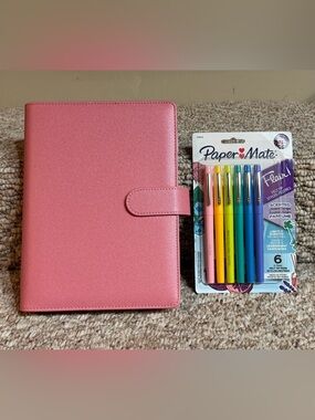🩷 NEW 🩷 36-Month Planner and Flair Felt Tip Pens